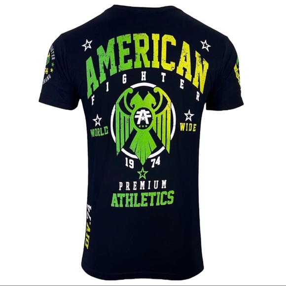 American Fighter Men's T-shirt Anderson Black Athletic XS-5XL - Picture 12 of 12